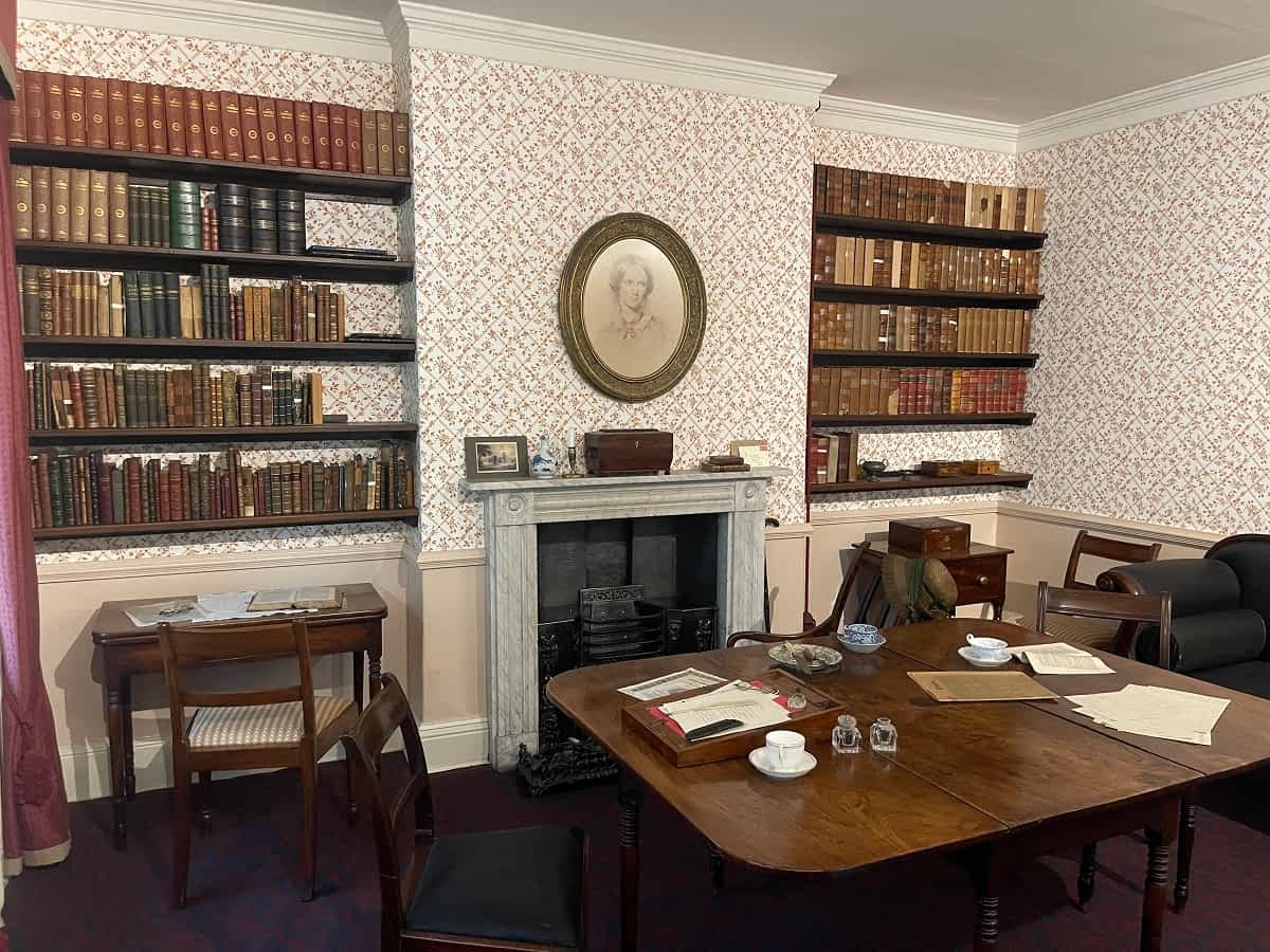 Dining Room Where They Wrote Novels